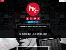 Tablet Screenshot of elfinalde.com